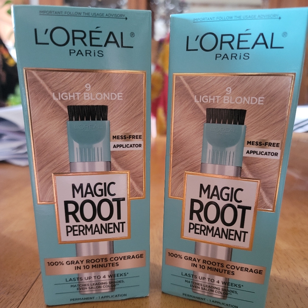 NIB! L'Oreal Magic Root Permanent Light Blonde Hair Color